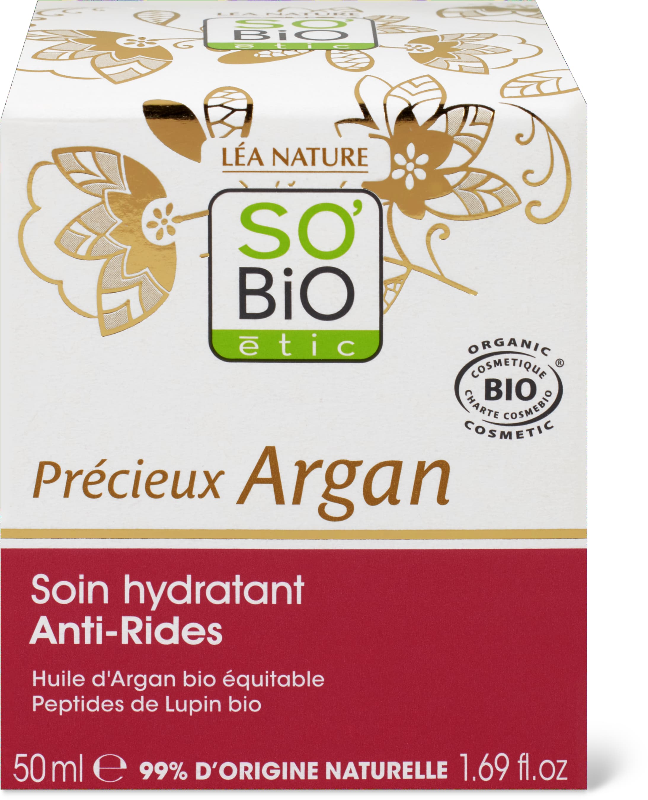 Précieux Argan feuchtigkeitsspendende Anti-Falten-Creme